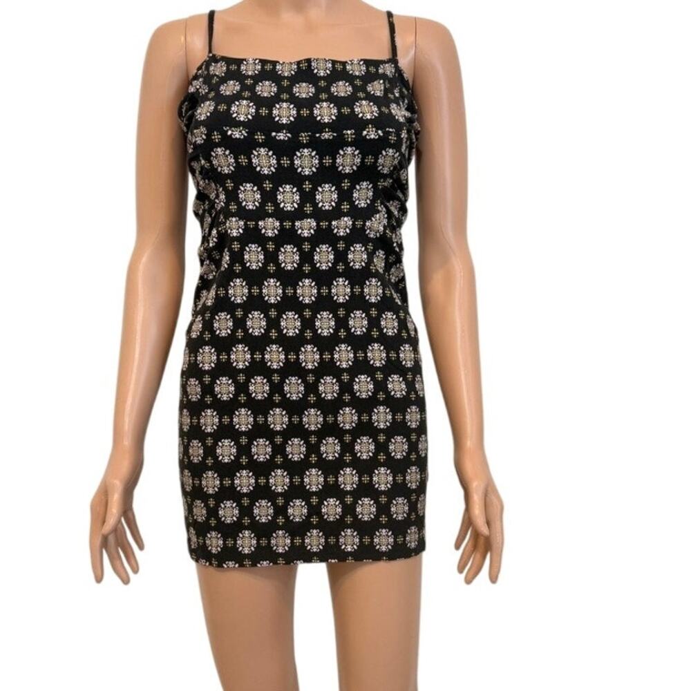 new Intimately Free People small Center of Attention floral mini dress D4 3032